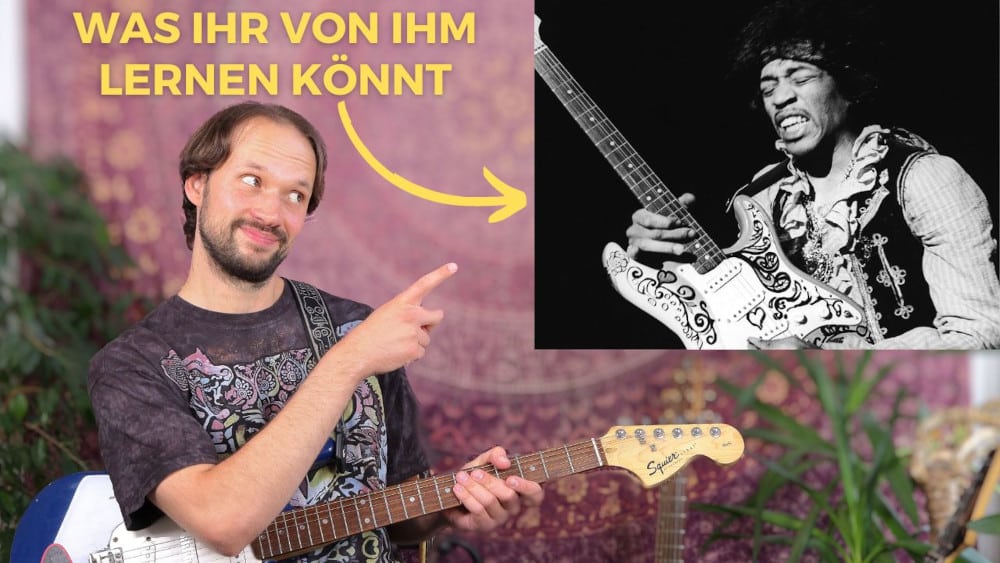 Read more about the article Hendrix Trick auf der Gitarre – damit klingt ihr wie ein Profi