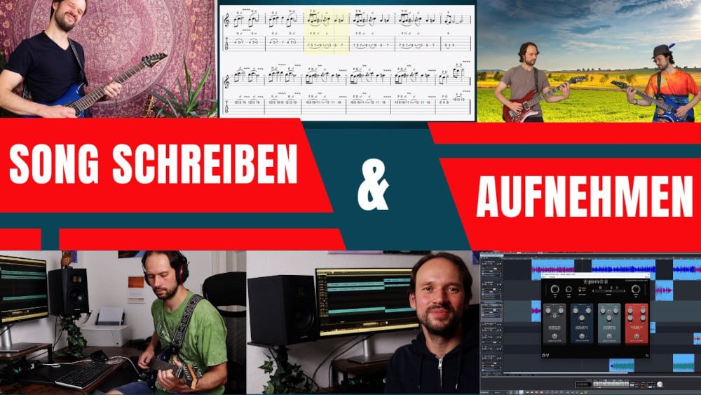 You are currently viewing Song schreiben und aufnehmen mit Gitarre – Ein Entstehungsprozess